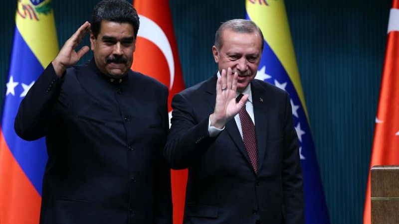 #أردوغان يؤكد دعمه للرئيس الفنزويلي 