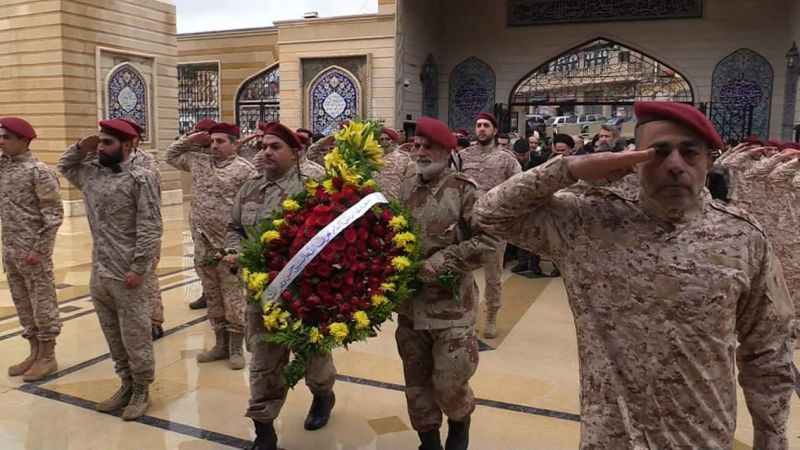 حزب الله يحي ذكرى الشهداء القادة في النبي شيت بمراسم خاصة