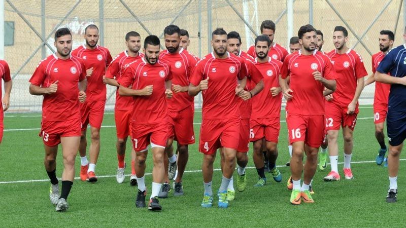 المنتخب اللبناني يستعد لمواجهة كوريا الشمالية