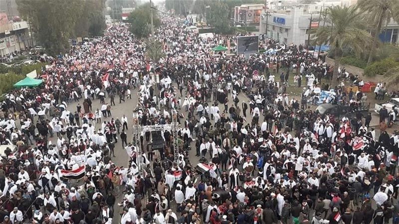 العراق ينتفض .. "بره بره امريكا"