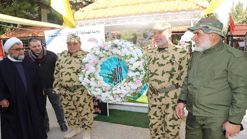 مراسم تكريمية لشهداء مدينة بعلبك في ذكرى "الشهداء القادة"