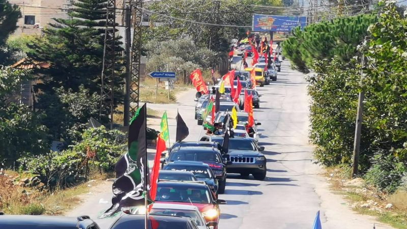 بالصور.. انطلاق مسيرة عاشورائية سيارة من بلدة الخيام على طول الحدود مع فلسطين المحتلة