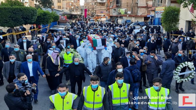 بالصور.. لبنان يودّع المناضل الراحل أنيس النقاش