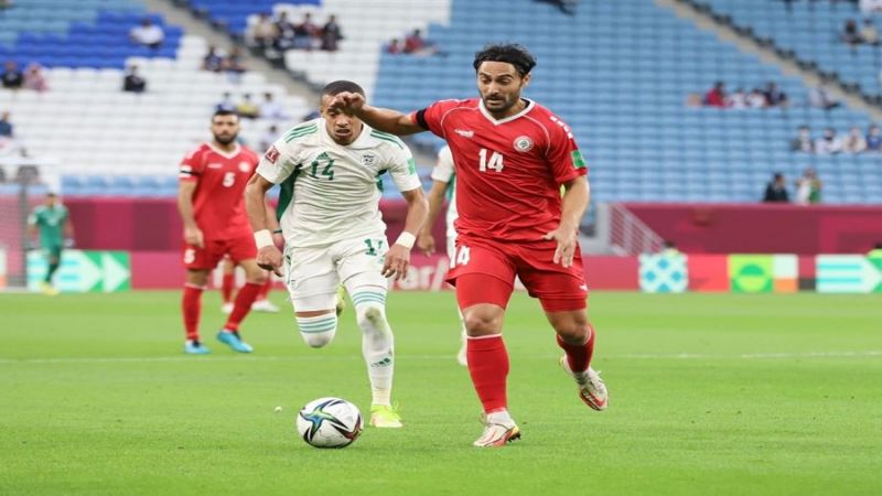 خسارة ثانية للبنان أمام الجزائر في كأس العرب في قطر