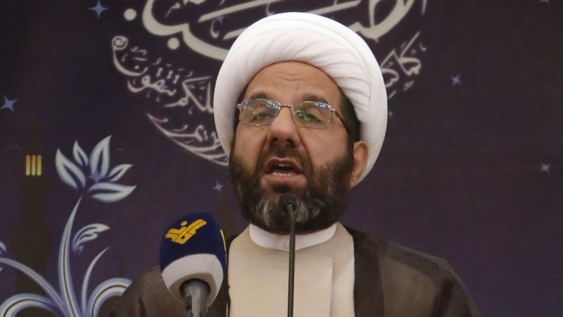 الشيخ دعموش: حزب الله وحلفاؤه اسقطوا الرهانات وحافظوا على قوتهم الوازنة