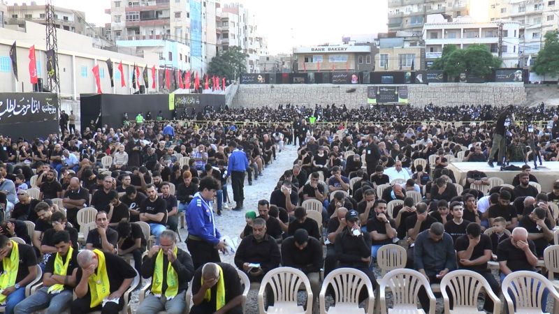 حزب الله افتتح المراسم العاشورائية في منطقة جبل عامل الأولى