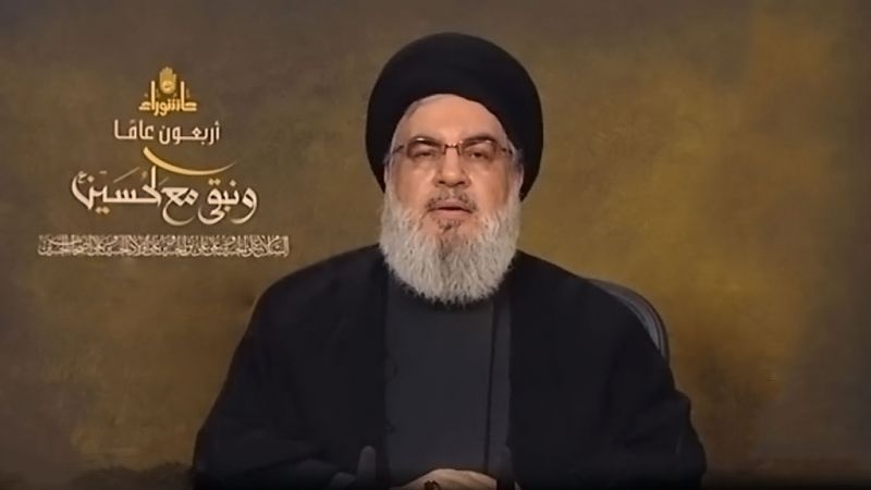 &nbsp;السيد نصرالله: هناك مشروع أميركي إسرائيلي لتحطيمنا ولكننا سنواجهه على كافة الصعد