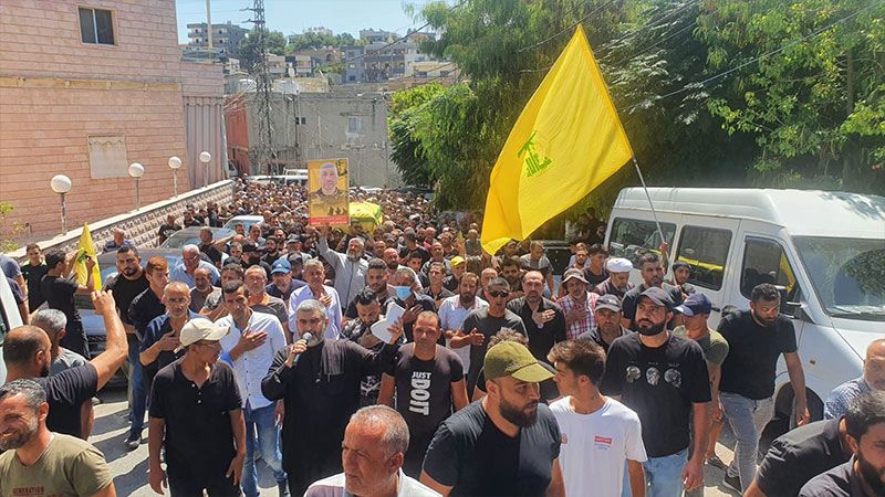 حزب الله يشيع فقيد الجهاد والمقاومة الحاج يوسف خروبي إلى مثواه الأخير