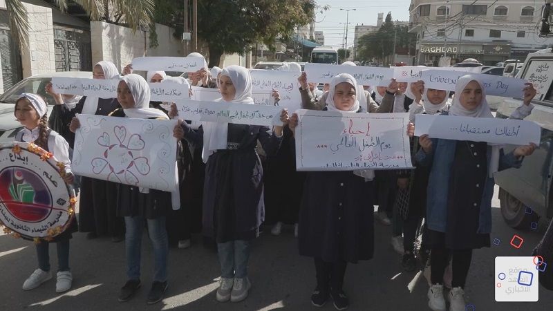 في يوم الطفل العالمي.. أطفال فلسطين يبحثون عن الأمن