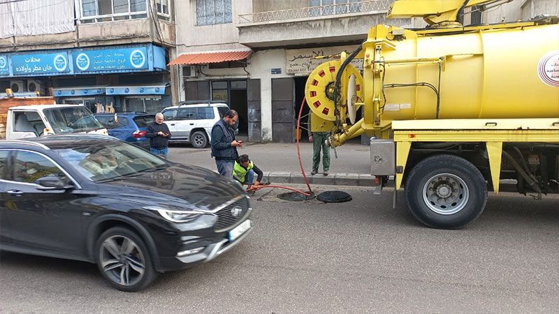 ورش وزارة الأشغال تواصل عملها من الجنوب الى الشمال حتى البقاع