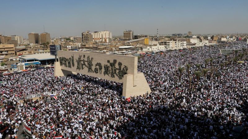 العراقيون يلبّون نداء نصرة فلسطين&nbsp;