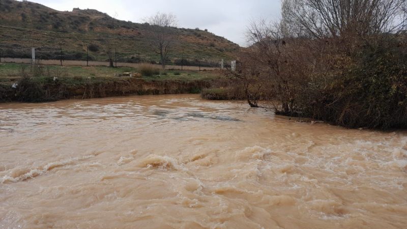 فيضانات وأضرار جراء غزارة الأمطار في البقاع الشمالي