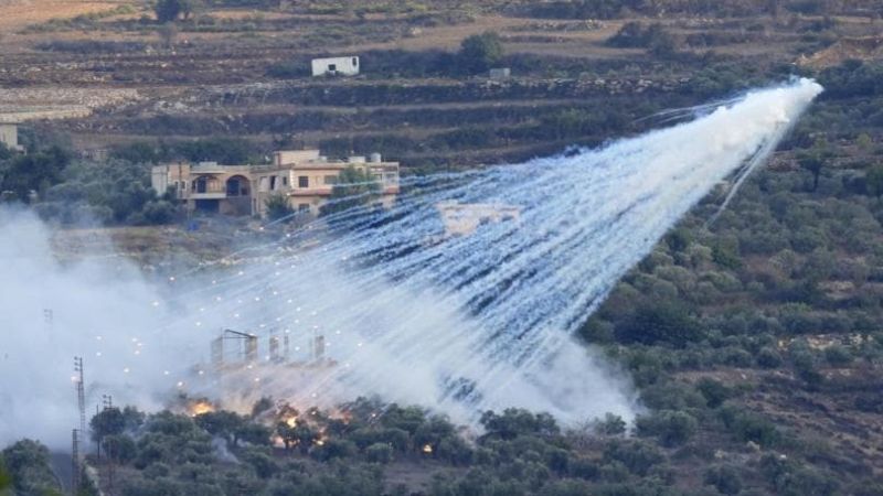 الصحة اللبنانية: إصابة موطن بحالة اختناق حادّة إثر القصف الفوسفوري "الإسرائيلي" على بلدة الوزاني