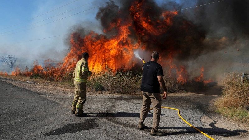 إعلام العدو: أطلق حزب الله في الساعة الأخيرة حوالي 30 صاروخ باتجاه مستوطنات الجليل الأعلى