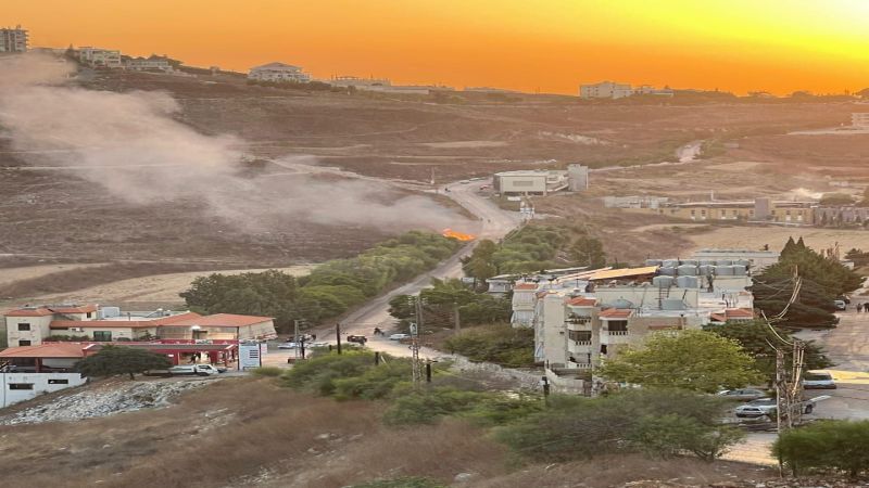 لبنان| إصابات جرّاء غارة من مسيّرة صهيونية استهدفت دراجتين ناريتين قرب آبار فخرالدين على طريق كفرجوز - النبطية 