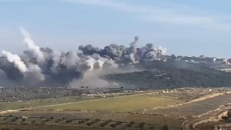 لبنان| غارة صهيونية استهدفت بلدة حولا الجنوبية