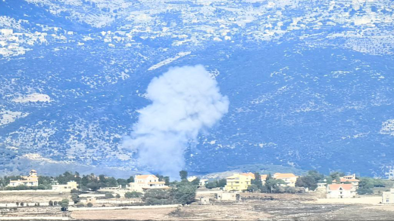 لبنان| غارة صهيونية تستهدف بلدة برج الشمالي جنوب لبنان