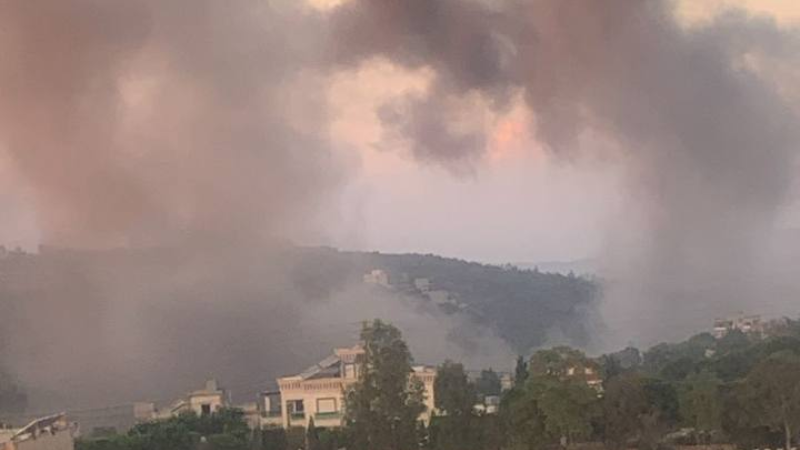 لبنان| غارات صهيونية على حوش صور