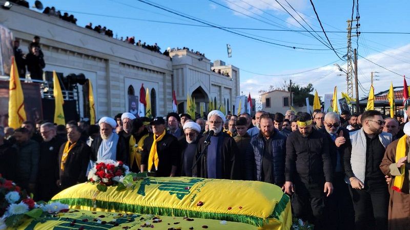 بالصور| تشييع الشهيدين عدنان يونس وعلي زيات في طيردبا