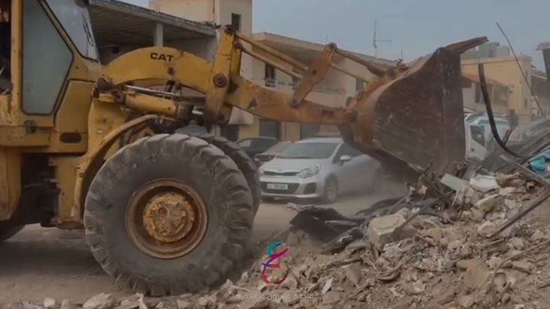 بالفيديو| بلدية عيترون تطلق حملة التّعافي وإزالة آثار العدوان "الإسرائيلي" 