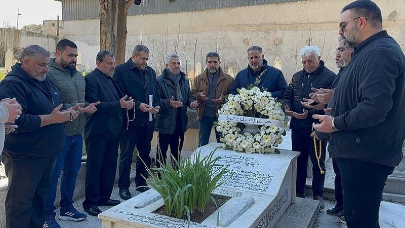 وفد من حزب الله زار ضريح الشهيد معروف سعد في صيدا في الذكرى الخمسين لاغتياله